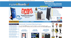 Desktop Screenshot of plinko-boards.com